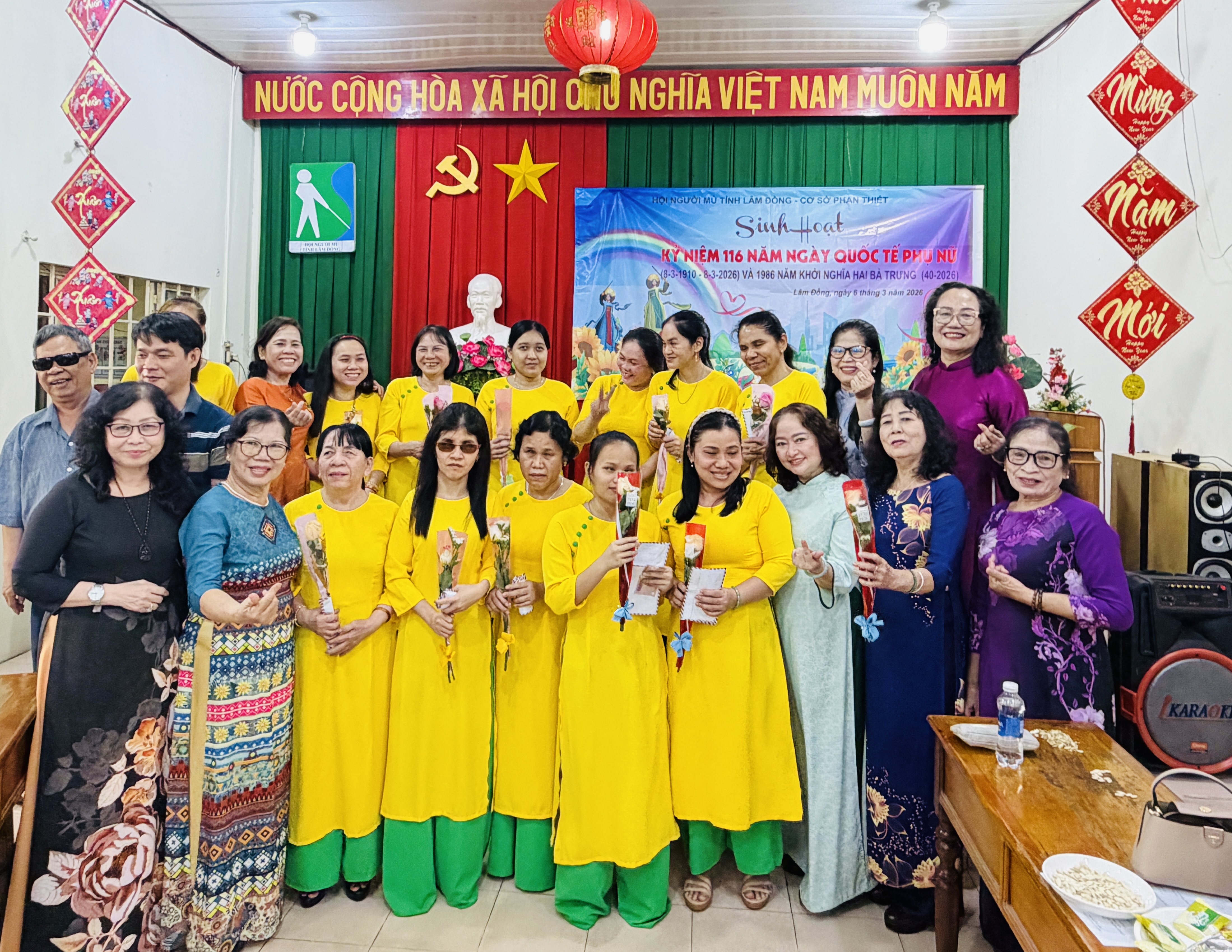 Ấm áp hoạt động kỷ niệm ngày Quốc tế Phụ nữ tại Tỉnh hội Lâm Đồng